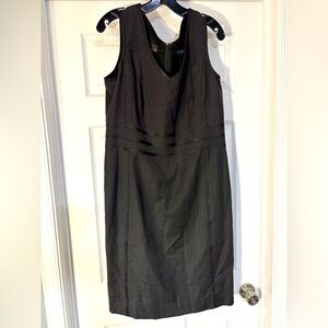 Brooks Brothers Black Midi Dress